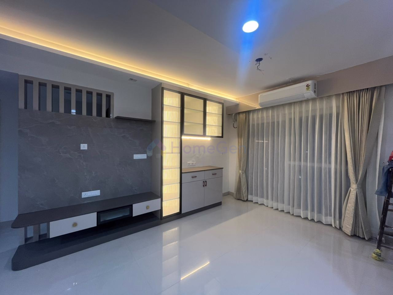 Completed interior for Riyaz’s home in Sholinganallur