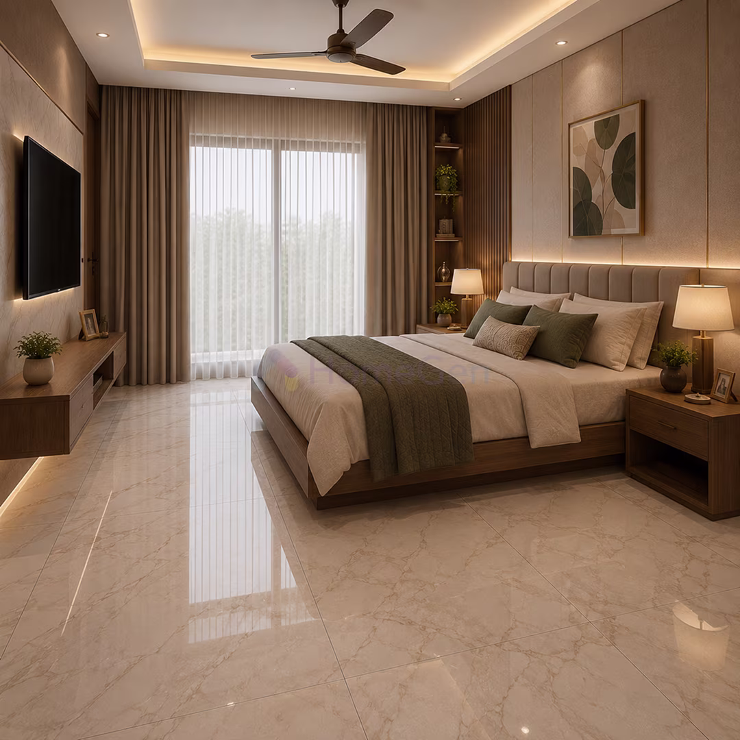 Bedroom Floor Tiles Design