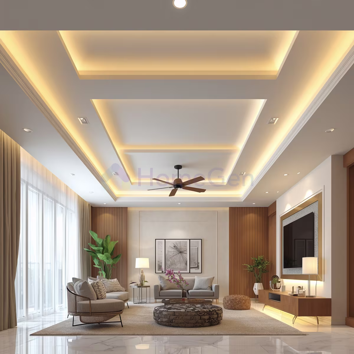 Gypsum Ceiling Design