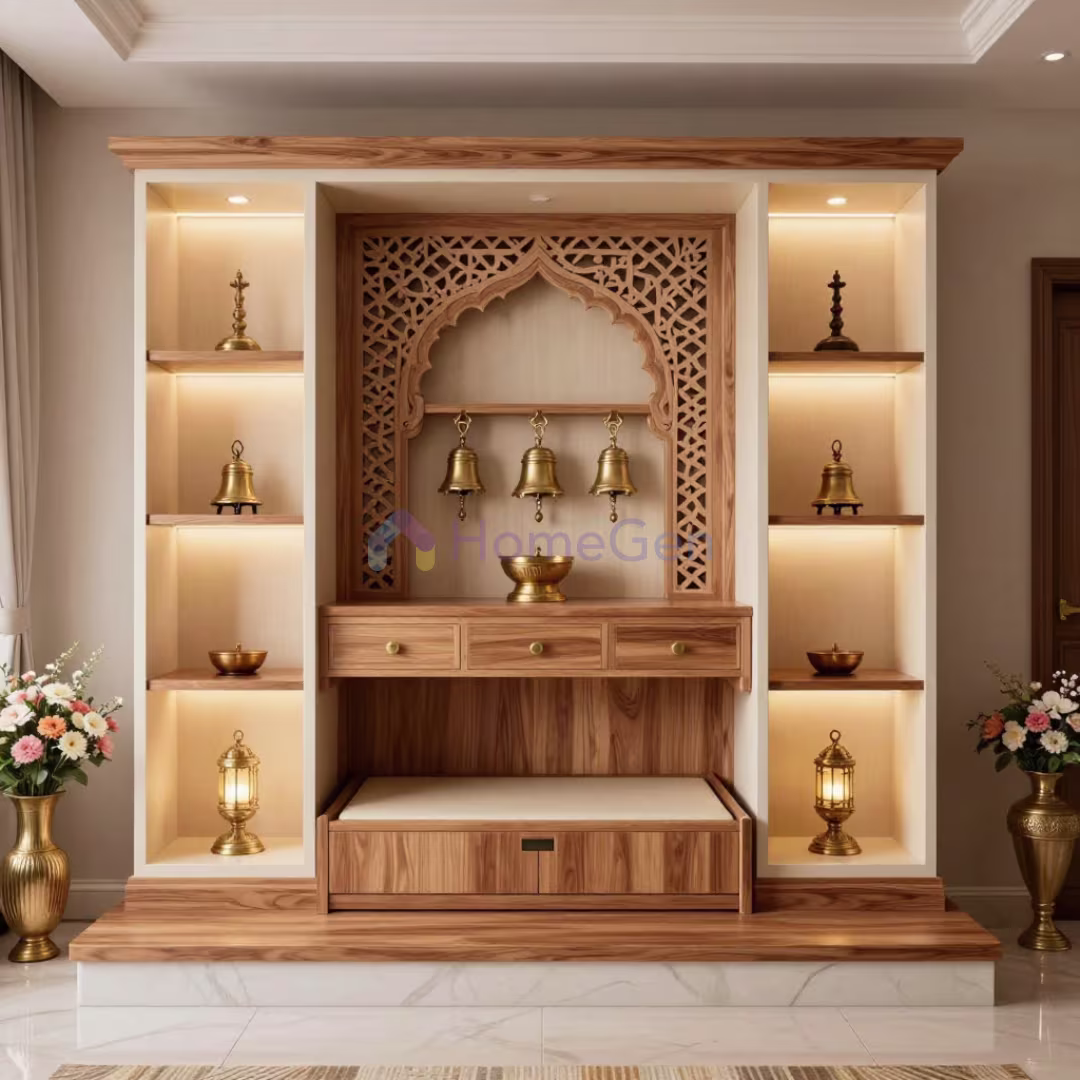 Pooja Room Or Mandir Furniture Design