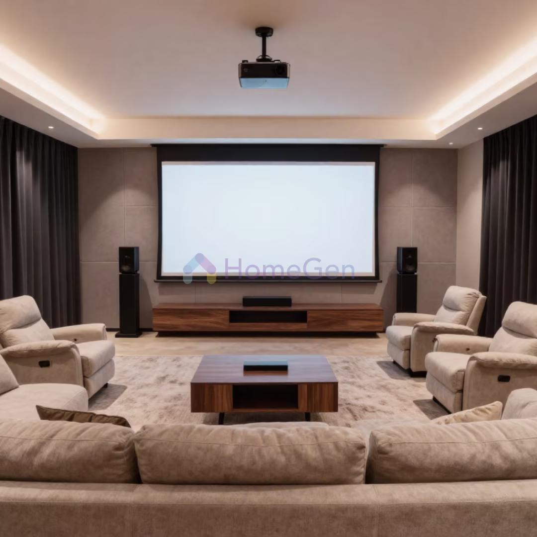 Living Room Theatre Design