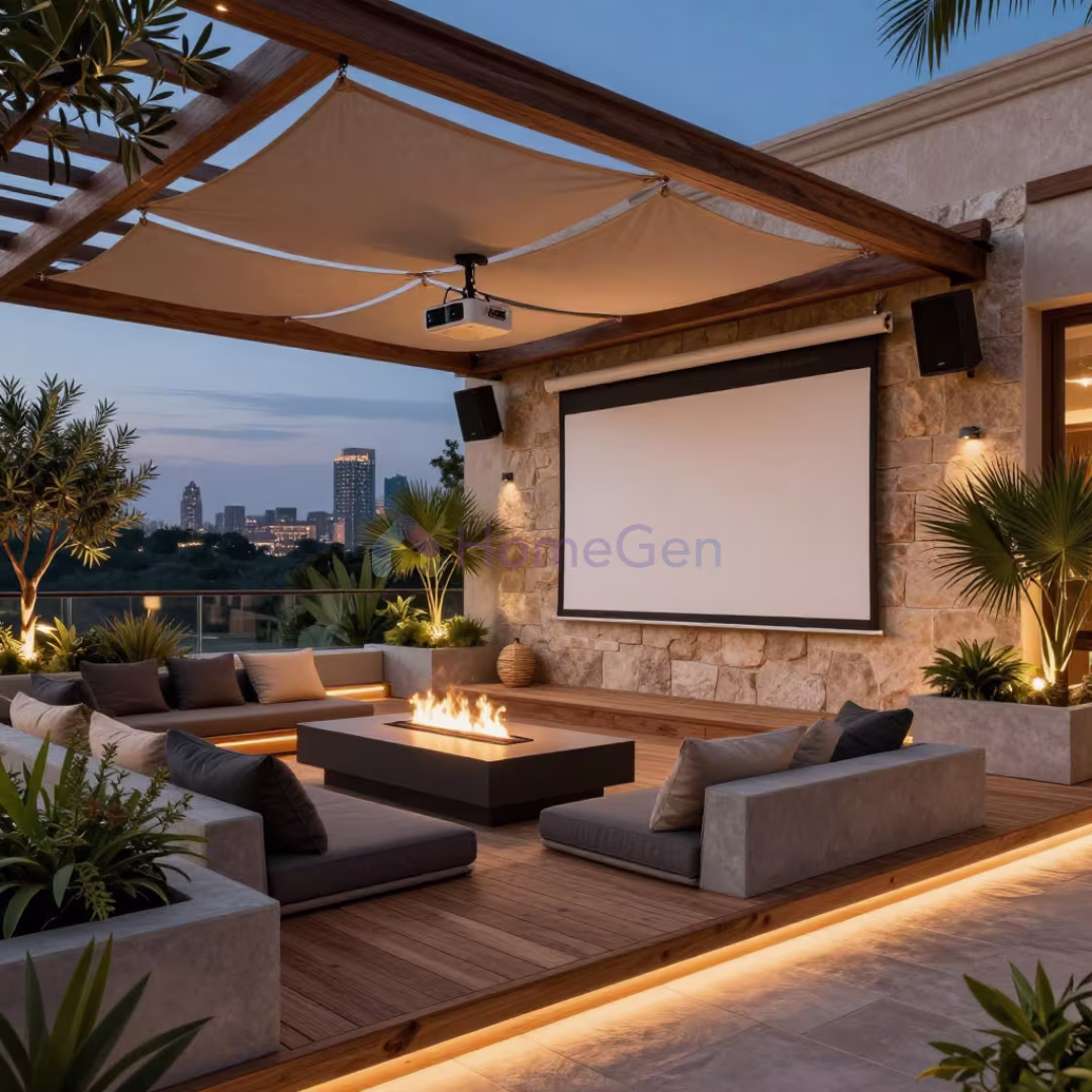 Outdoor Terrace Theatre Design