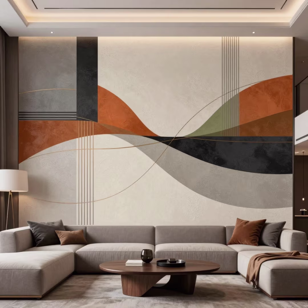 Wall Painting Designs For Hall