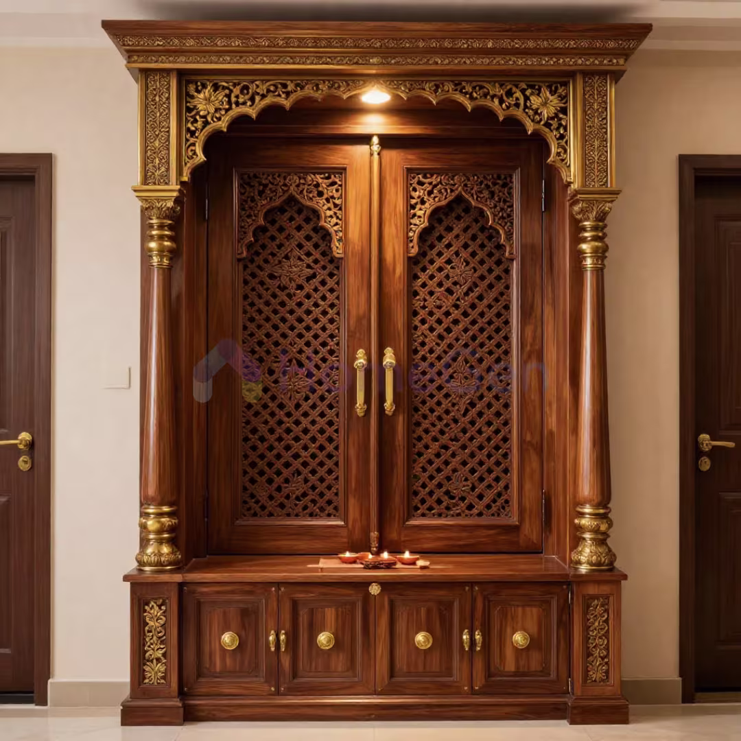 Full Pooja Room Design