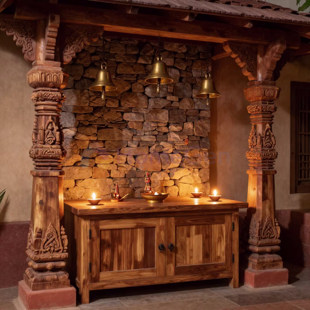South Indian Pooja Design