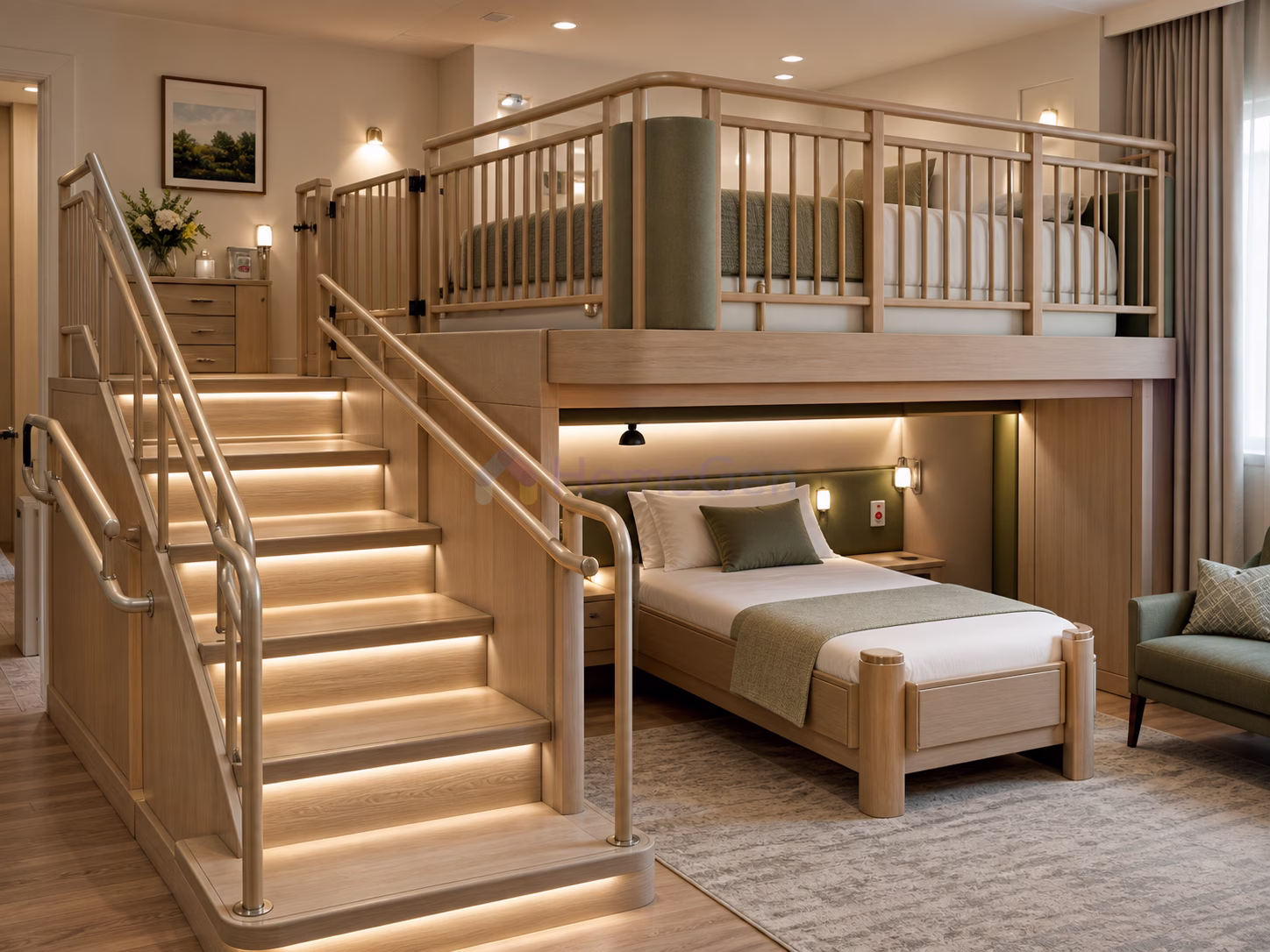 Bunk Bed Design for Elders