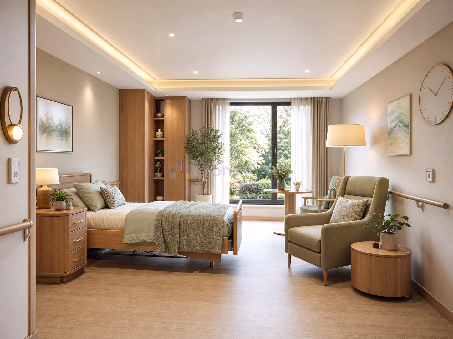 Elderly Care Home Interior Design