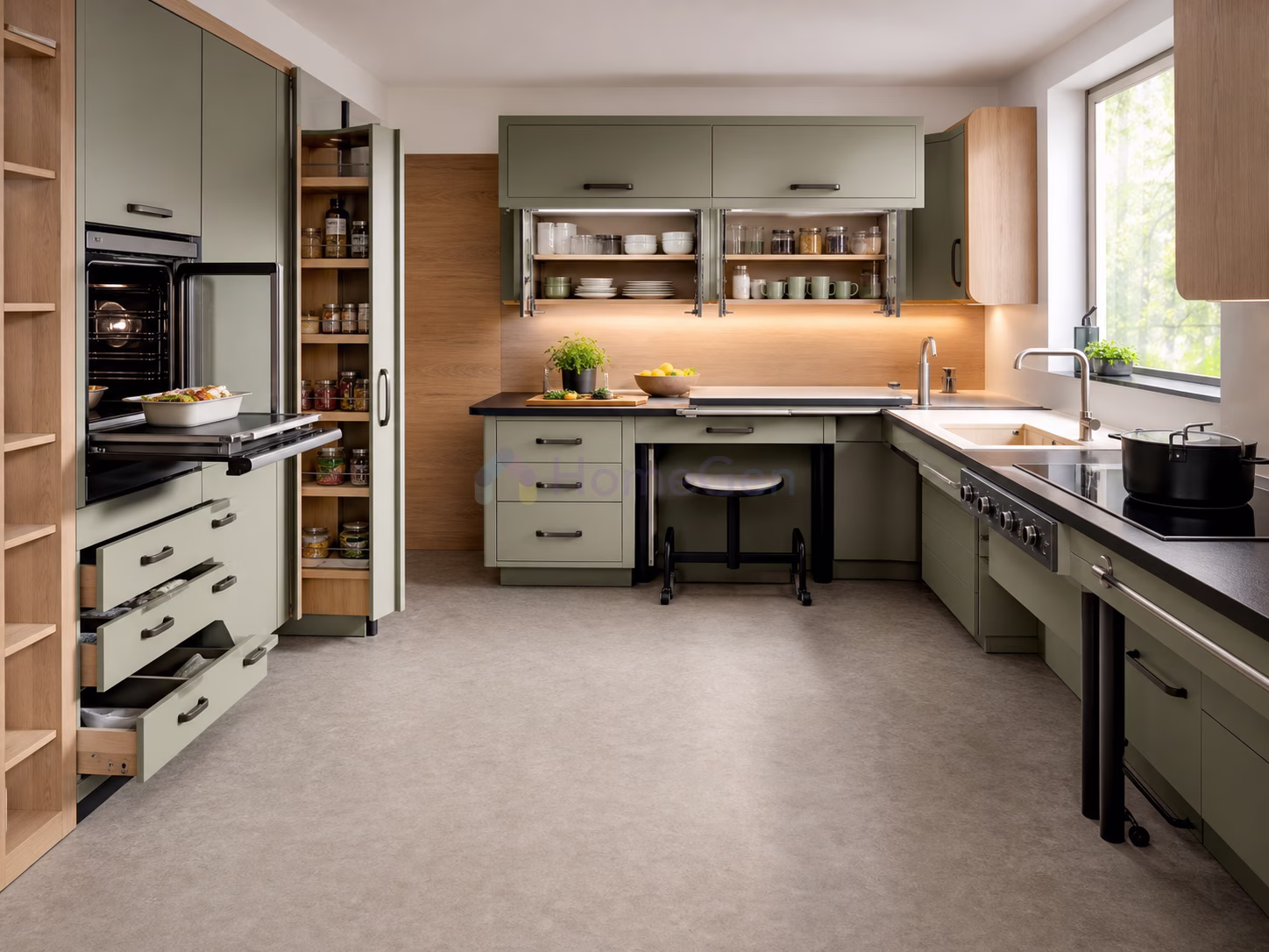 Kitchen Design for Elderly