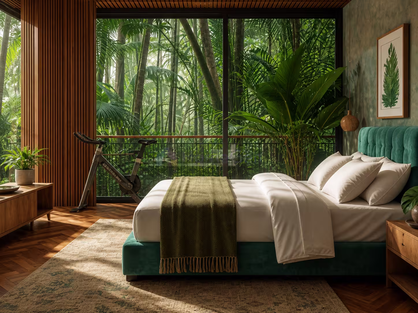 Nature Inspired Bedroom Design