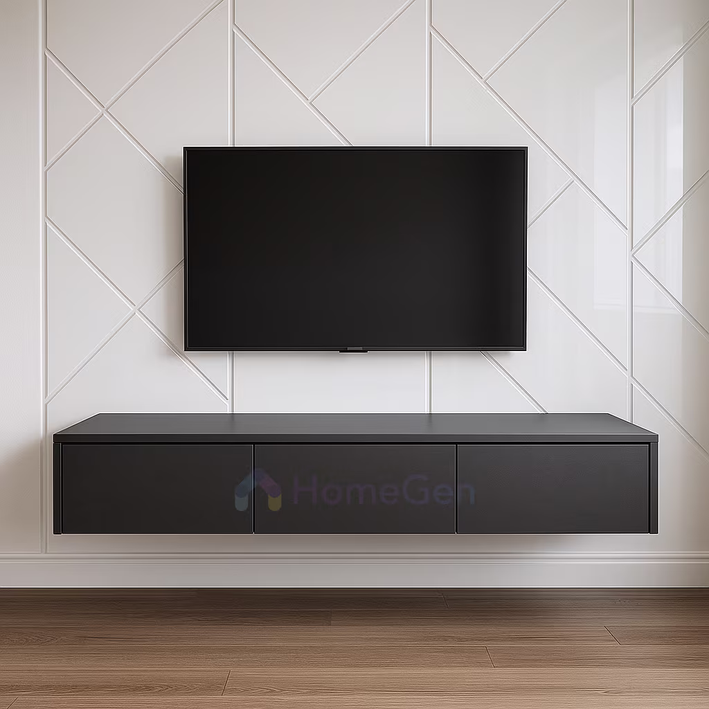 Modern Gypsum TV Unit Designs