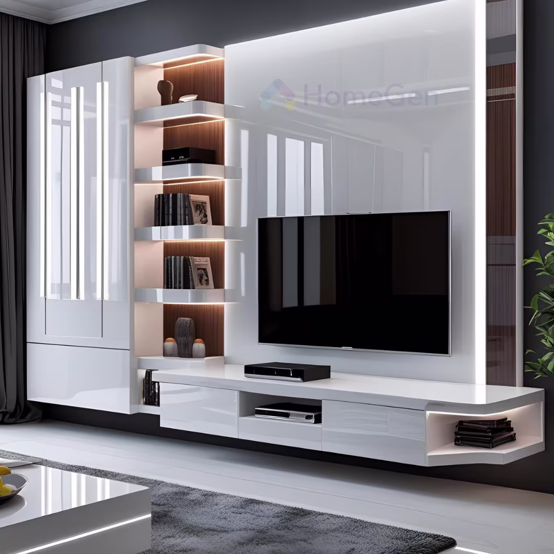 Modern TV Unit Design